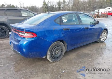 2013 Dodge Dart Se from USA, damaged, VIN 1C3CDFAA2DD319303